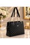 Women's Black Chain Strap Hand and Shoulder Bag