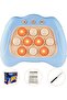 Handheld Speed Push Fidget Game Machine,Light Blue Sensory Toy for Kids and Grown-up - 6