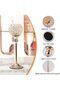 Gold Crystal Candle Holder Set,3 Pieces Metal Tealight Candelabras,Tall Votive Candlesticks for Dining Table Centerpiece and Wedding Decor - 6