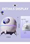 Mini Portable Cool Mist Humidifier,220ml USB Desktop Small Humidifier with Auto Shut Off and Colorful Lights - 7