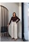 High Waist Belted Wide Leg Jeans - 2