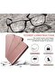 Hard Shell Metal Sunglasses Case for Women,Aluminum Travel Eyeglasses Storage Box with Soft Velvet Lining,Scratch-Free Eyewear Organizer - 5