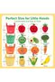 Baby Sensory Montessori Toys,16-Piece Fruit and Vegetable Color Sorting Set,Plush Educational Toys for 6-12 Months - 8