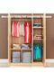 2 PCS Compression Storage Bags,Heavy Duty Space Saving Organizers for Clothing,Blankets and Bedding - 6