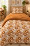 Floral Patterned Single Plush Sleeping Set 160X220 cm - 2