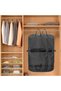 Foldable Travel Garment Bag,Business Suit and Dress Storage Cover with Handles and Zipper,Black - 6