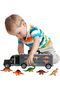Dinosaur Transportation Truck Toy with 6 Dinosaur Figures and Large Wagon,for Kids Ages 3-12 - 4