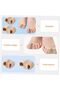 Bunion Toe Separators and Gel Spacers for Overlapping Toes,Hammer Toe Straightener,2 Pieces - 7