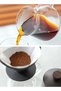 Professional Pour-Over Coffee Maker Set,Ceramic Filter Cup,Gooseneck Spout Kettle,450ml Container - 3