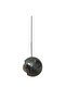 Modern LED Mini Pendant Light,7W Small Globe Crystal Lighting for Kitchen Island,Bedroom,and Dining Room,Black - 3