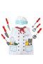 Children's Chef Role Play Costume and Kitchen Play Set,Washable Apron and Accessories - 2