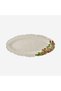Garland White Ceramic Serving Plate 40 cm