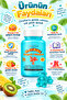 Multikids Omega3 & Vitamin D - 90 Chewable Jelly Beans - 4