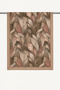 Beige Leaf Symphony Patterned Shawl - 2