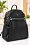 Women's Hand, Shoulder and Backpack Madame Vera Mv075 Black