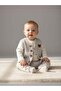 Baby Boy Teddy Bear Vest and Triple Tracksuit Set - 3