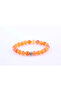 Carnelian Agate Natural Stone Bracelet 8 mm - 4
