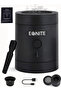 Electronic Bukhour Burner New Version V2.0, Black, Portable Incense Burner with Power Button