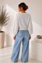 Women's basic ribbed knit button-detail cardigan - 4