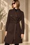 Women's Brown Trench Coat Jacket Special Italian Design