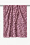 Plum Lavinya Patterned Double-Sided Organic Shawl - 3