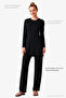 Extra Soft Long Viscose Trousers Home&Outdoor-Black - 8