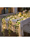 2M (6.56Ft) Warm White Flower Green Leaf String Lights USB And Battery Powered Ivy Vine Fairy Lights - 4