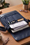 Gk15 Postman Vertical Crossbody Bag Navy Blue - 2