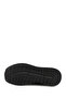 Men's Black Lycra Rubber Laced Genuine Leather Comfort Sneaker - 5