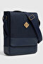 Gk15 Postman Vertical Crossbody Bag Navy Blue - 4