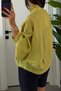 Transparent Jacket Shirt with Large Pockets and Standing Collar Per9753 - 7