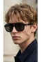 Design Ataturk Signed Black Uv-400 Protection Sunglasses - 5