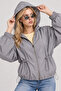 Stone Hooded Woven Jacket Lby0087 Gray - 3