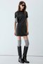 Toeless Elastic Above-Knee Basic Cotton Leggings - 4