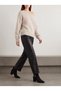 Siri Diva Women's Pointed Toe Heeled Boots 0012630 Black Suede - 2