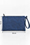 Faux Leather Hand Bag, Stylish Wrist Strap Zippered Portfolio Multi-Purpose Cosmetic Wallet and Hand Wrist Bag - 6
