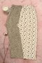 Women's 2-Pack Elastic Waist Long Patterned Pajamas Relaxed Fit Home Wear - Casual Comfort and Elegance