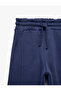 Barrel Sweatpants with Stitching Detail, Tieable Waist, and Pocket Detail - 3