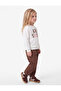 Printed Crew Neck Short Sleeve Embroidered Sweatshirt - 3