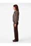 Elastic Waist Long Wide Leg Knitwear Trousers - 2