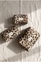 Leopard Patterned Quilted 3-Piece Makeup Travel Organizer and Cosmetic Bag Set - 4
