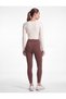 Slim Fit Long Sleeve Crew Neck Crop Sports T-Shirt - 4