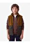 Mock Neck Sleeveless Fleece Vest with Zipper Pocket Detail - 2