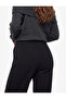 Normal Waist Straight Fit Wide Leg Fabric Trousers - 5