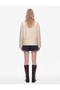 Normal Waist Comfortable Fit Buttoned Striped Short Skirt - 4