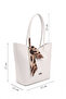 Women's White Puppy Shoulder Bag - 3