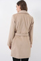 Women's Belted Coat 9171 - Beige - 3