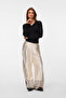Women's VMEVINA Mid-Waist Straight-Leg Woven Pants