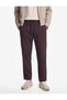 Cotton Pocketed Regular Fit Trousers with Drawstring Waist - 2