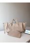 Women's Mink Large Size Tote Bag – Large Volume Hand and Shoulder Bag, Daily Use Shopper Bag - 2